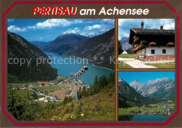 73246763 Pertisau Achensee Bergbahn Alpenpanorama Haus Mit Blumenschmuck Pertisa - Sonstige & Ohne Zuordnung