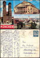 Ansichtskarte München Mehrbildkarte U.a. Mit Frauenkirche 1964 - München