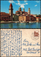 Ansichtskarte Passau Rathaus, Dom Und Donau Partie 1966 - Passau