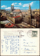 München Panorama-Ansicht Blick Von St. Peter Auf Frauenkirche 1969 - Muenchen