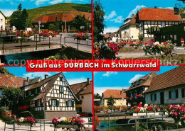 73246509 Durbach Teilansichten Fachwerkhaeuser Bruecke Blumenschmuck Durbach - Other & Unclassified