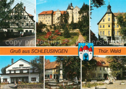 73246497 Schleusingen Kehrsmuehle Schloss Bertholdsburg Rathaus Theater Lichtspi - Schleusingen