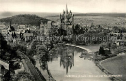 73246450 Limburg Lahn Stadtpanorama Mit Dom Blick Von Der Autobahnbruecke Limbur - Limburg