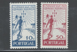 Portugal Stamps 1943 "Agricultural Congress" Condition MH #634&635 - Neufs