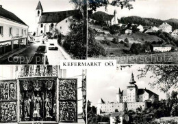 73246207 Kefermarkt Kirche Schloss Panorama Kefermarkt - Sonstige & Ohne Zuordnung