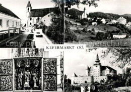 73246207 Kefermarkt Kirche Schloss Panorama Kefermarkt - Andere & Zonder Classificatie