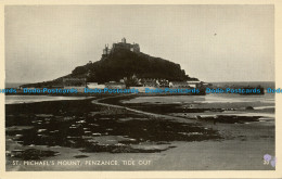 R039007 St. Michaels Mount. Penzance. Tide Out - Welt