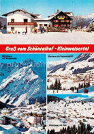 73245858 Oberschoental Hirschegg Gasthof Pension Schoentalhof Panorama Widderste - Altri & Non Classificati