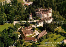 73245807 Innsbruck Schloss Ambras Fliegeraufnahme Innsbruck - Sonstige & Ohne Zuordnung