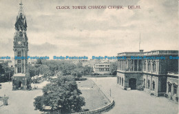 R037755 Clock Tower Chandni Chowk. Delhi. H. A. Mirza. B. Hopkins - World