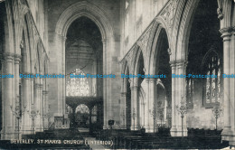 R039066 Beverley. St. Marys Church. Interior. Queen Series - World