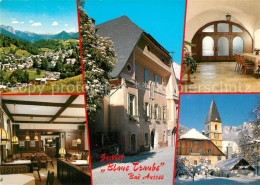 73245676 Bad Aussee Steiermark Gasthof Blaue Traube Kirche Panorama Winter Bad A - Autres & Non Classés