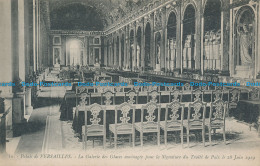 R038406 Palais De Versailles. La Galerie Des Glaces Amenagee Pour La Signature D - World