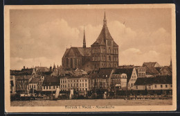 AK Rostock I. Meckl., Marienkirche  - Rostock