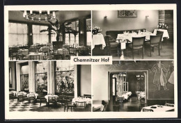 AK Karl-Marx-Stadt, Hotel Chemnitzer Hof, Innenansichten  - Chemnitz