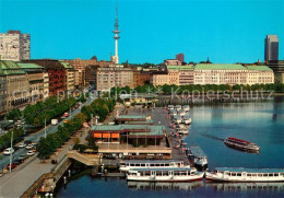 73244721 Hamburg Jungfernstieg Mit Verkerspavillon Hapag-Lloyd Reisebueros Hambu - Altri & Non Classificati