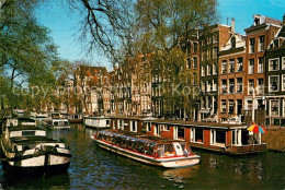 73244685 Amsterdam Niederlande Woonboten In De Herengracht Amsterdam Niederlande - Sonstige & Ohne Zuordnung