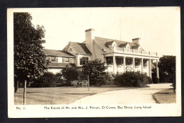 ETATS UNIS - LONG ISLAND - The Eastate Of Mr. And Mrs. J.Pitman, O Conee - Bay Shore - Long Island