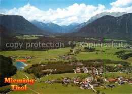 73244603 Mieming Erholungsgebiet Sonnenplateau Badesee Alpenpanorama Fliegeraufn - Altri & Non Classificati