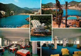 73244494 Santa Eulalia Del Rio Playa Cala Llonga Kuestenpanorama Bucht Strand Sw - Autres & Non Classés