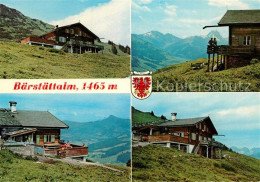 73244479 Kirchberg Tirol Jausenstation Baerstaettalm Alpenpanorama Kirchberg Tir - Sonstige & Ohne Zuordnung