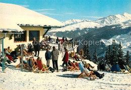 73244474 Gerlos Im Reich Der Hoehensonne Bergrestaurant Winterpanorama Alpen Ger - Sonstige & Ohne Zuordnung