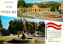 73244445 Bad Voeslau Kurstadt Badplatz Thermalbad Freiheitsbrunnen Bad Voeslau - Andere & Zonder Classificatie