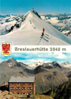 73244394 Breslauerhuette Am Fusse Der Wildspitze Gebirgspanorama Alpen Breslauer - Autres & Non Classés