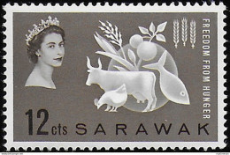 1963 Sarawak Freedom From Hunger 1v. MNH SG N. 203 - Otros & Sin Clasificación