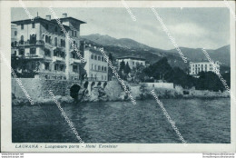 Bd238 Cartolina Laurana Lungomare Porto Hotel Excelsior Croazia - Autres & Non Classés