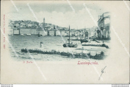 Bd7 Cartolina Lussinpiccolo Il Porto 1900  Croazia - Other & Unclassified