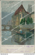 Bd60 Cartolina Zurich Wasserkirche Svizzera - Sonstige & Ohne Zuordnung
