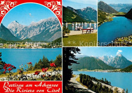 73244168 Pertisau Achensee Am Achensee Fliegeraufnahme Segelboote Pertisau Achen - Other & Unclassified