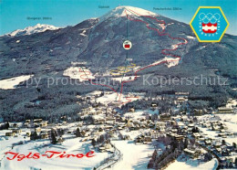 73244167 Igls Tirol Fliegeraufnahme Mit Patscherkofel Igls Tirol - Autres & Non Classés