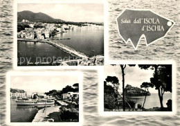 73244153 Isola D Ischia Vista Dal Castello Porto  Isola D Ischia - Autres & Non Classés