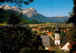 73244065 Garmisch-Partenkirchen Wallfahrtskirche St. Antoen Zugspitzgruppe Garmi - Garmisch-Partenkirchen