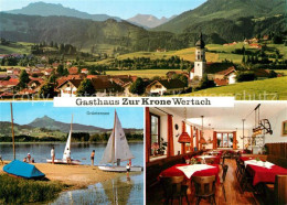 73243991 Wertach Gasthaus Zur Krone Gruentensee Wertach - Altri & Non Classificati