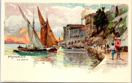 MONACO - Le Port (illustration De Wielandt) - Sonstige & Ohne Zuordnung