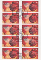 D,Bund MiNr. Folienblatt 61 Weihnachtskugel, Weihnachtsgrüße, Skl (mit 10x3270) - Other & Unclassified