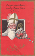 St Saint Nicholas Nikolo Old Postcard - Sinterklaas