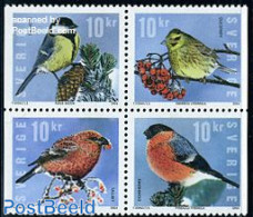 Sweden 2004 Birds 4v [+], Mint NH, Nature - Birds - Unused Stamps