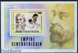 Central Africa 1977 Nobel Prize Winners S/s, Mint NH, History - Nobel Prize Winners - Art - Authors - Nobelprijs