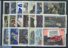 France 1965 Art Stamps France 1961/1965, 20 Stamps, Mint NH, Art - Paintings - Unused Stamps