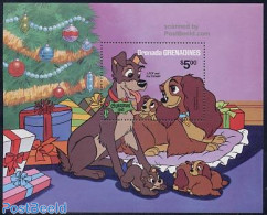 Grenada Grenadines 1981 Christmas, Disney S/s, Mint NH, Religion - Christmas - Art - Disney - Noël