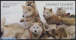 Greenland 2003 Dogs Booklet, Mint NH, Nature - Dogs - Stamp Booklets - Nuevos