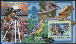 Guinea, Republic 2006 Scouting, Owl S/s, Mint NH, Nature - Sport - Birds - Owls - Scouting - Autres & Non Classés