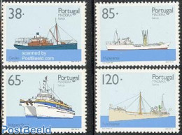 Madeira 1992 Ships 4v, Mint NH, Transport - Ships And Boats - Bateaux