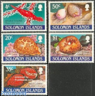 Solomon Islands 1990 Snails, Slugs 5v, Mint NH, Nature - Shells & Crustaceans - Marine Life