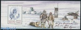 Greenland 2006 Alfred Wegener S/s, Mint NH, History - Nature - Explorers - Dogs - Unused Stamps