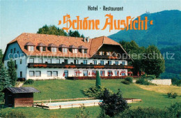 73243793 Salzburg Oesterreich Hotel Restaurant Schoene Aussicht Auf Dem Heuberg  - Otros & Sin Clasificación